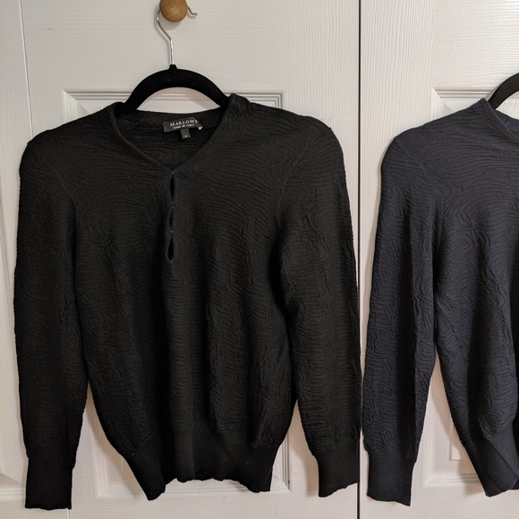 Marlowe Cashmere/Silk Pull Over Cardigan - Picture 3 of 12